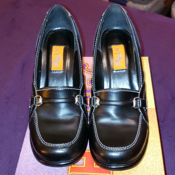 Vintage HOT CAKES CAREER HEELS - Picture 1 of 9